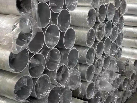 Tubo di alluminio galvanizzato ad alta durezza di alto grado 7075