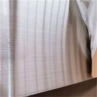 qualità  NO.4 304 2mm Brushed Stainless Steel Sheet 20 Gauge 0.036 12 X 5 fabbrica