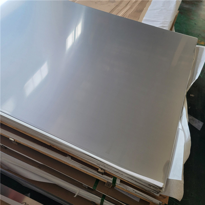 Fogli di acciaio inossidabile in argento di taglio 316L 1 tonnellata MOQ 0,3 mm-6,0 mm 2B BA